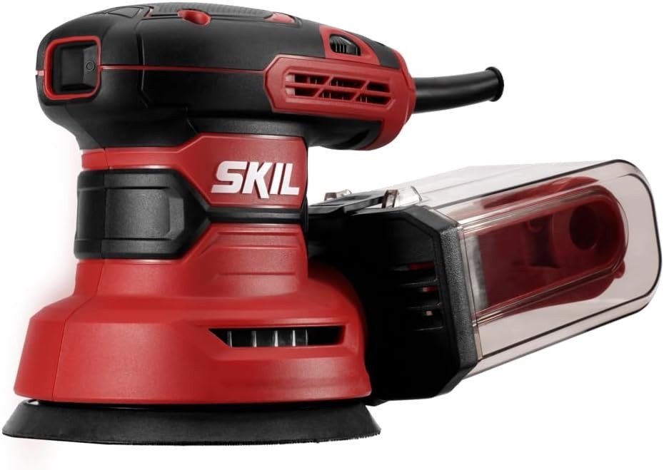 SKIL 120V 2.8A Variable Speed Random Orbital Sander w Dust Management System