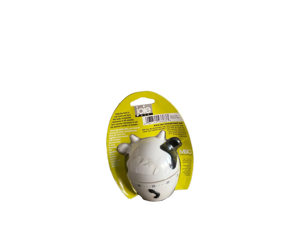 NWT JOIE MSC MOO MOO 60 MINUTES KITCHEN TIMER