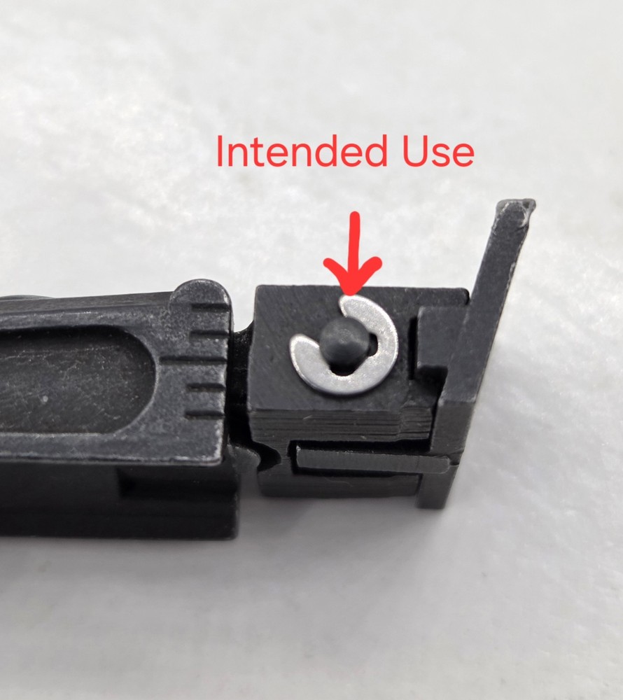 Thompson Center Replacement Sight Windage Screw Clip Hawken Muzzleloader TC Part