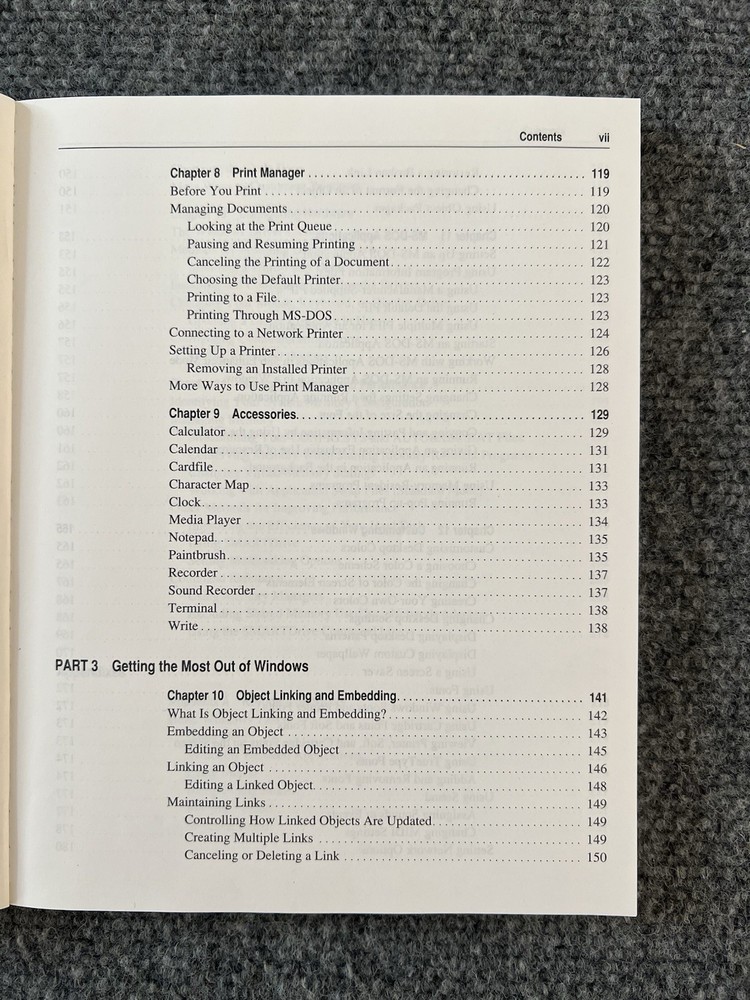 MICROSOFT WINDOWS 3.1 User's Guide Book (Vintage, 1993)