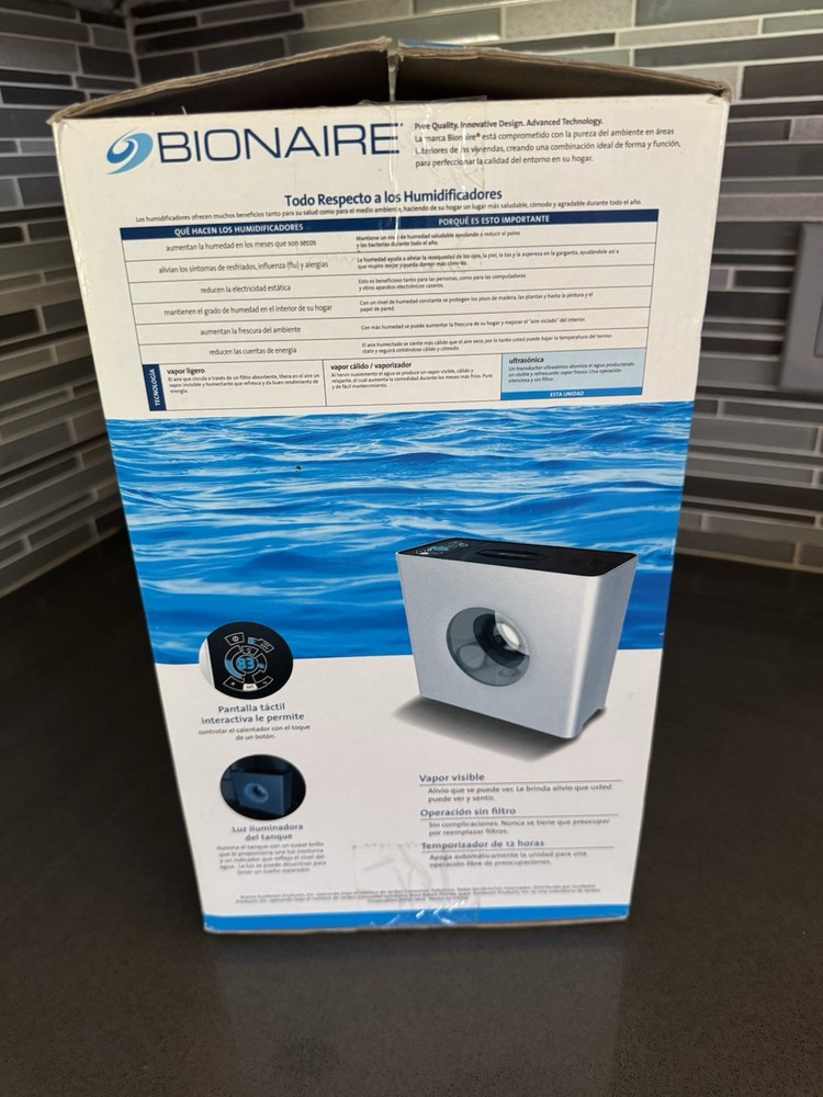 Bionaire Warm/Cool Mist Humidifier BUL8000-UM