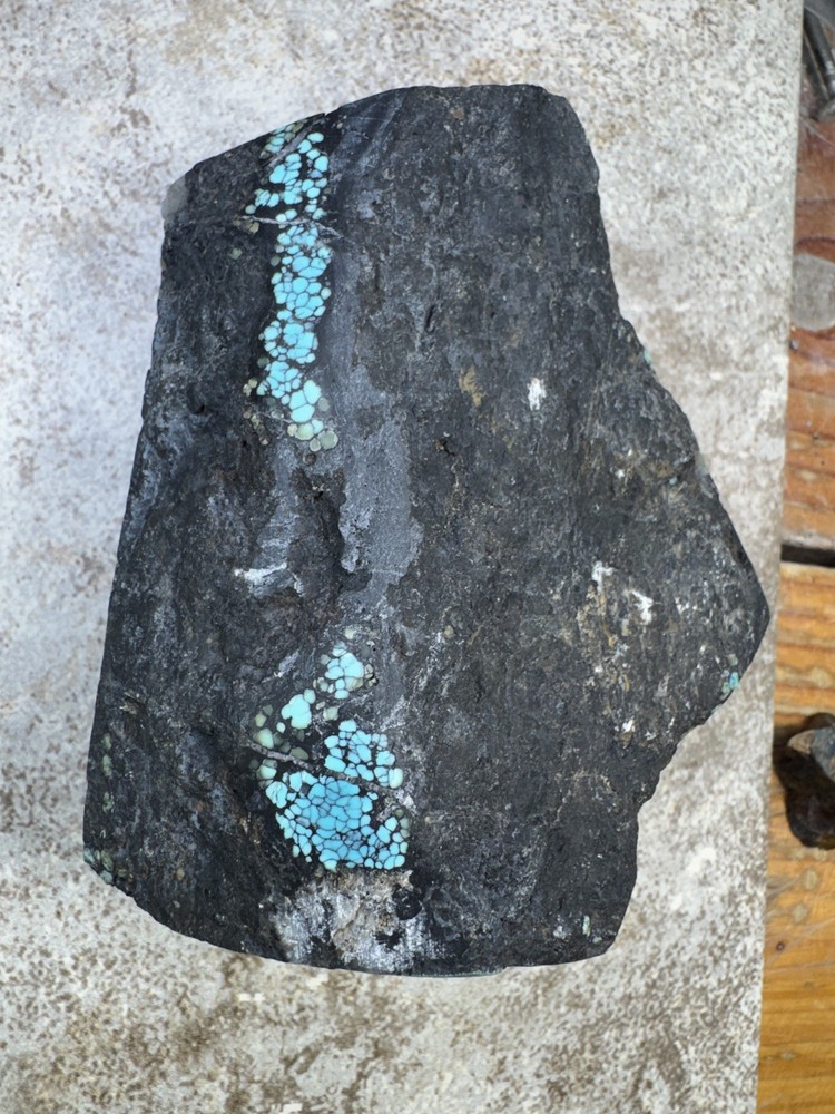 Excellent hubei Cloud mountain turquoise beautiful color and pattern