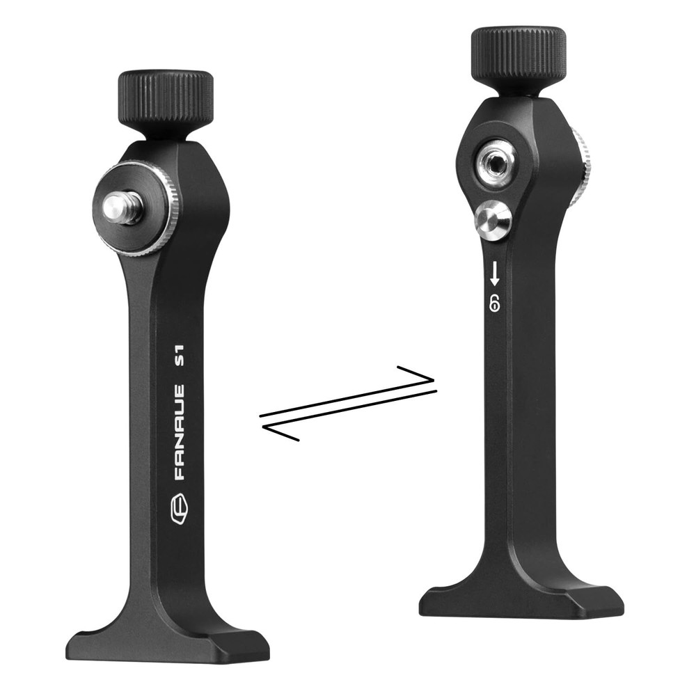 Binocular Tripod Adapter 1/4 Inch Threading Mount Aluminum s1pro Adjustable