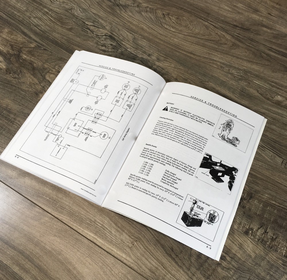 White 2-85 Field Boss Tractor Operators Manual Owners Book Maintenance