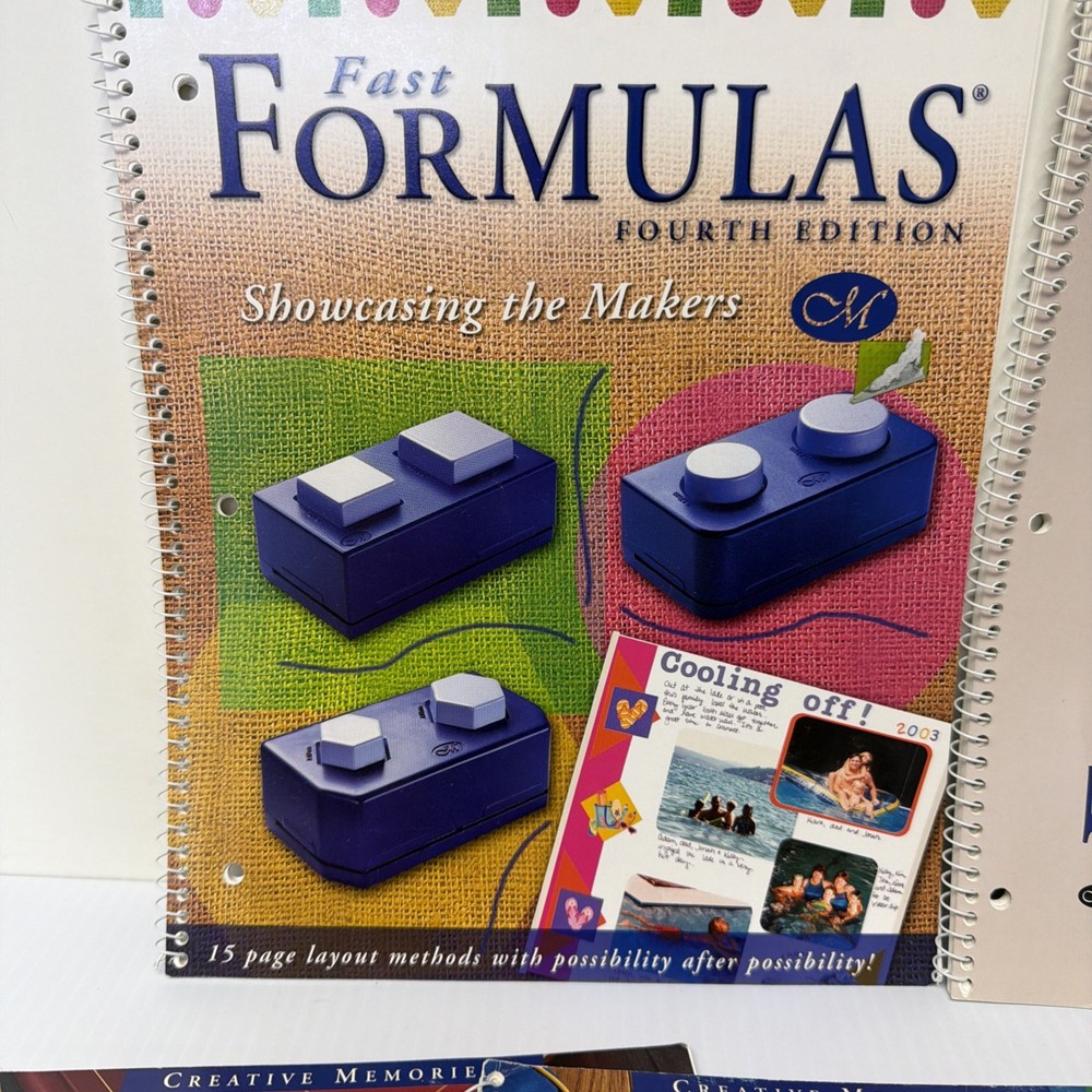 5 Creative Memories Fast Formulas - Layout Methods Ideas Spiral