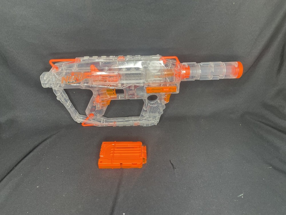 NERF E0733 Modulus Nerf Motorized Light-Up Toy Blaster Tested Working Spec Ops