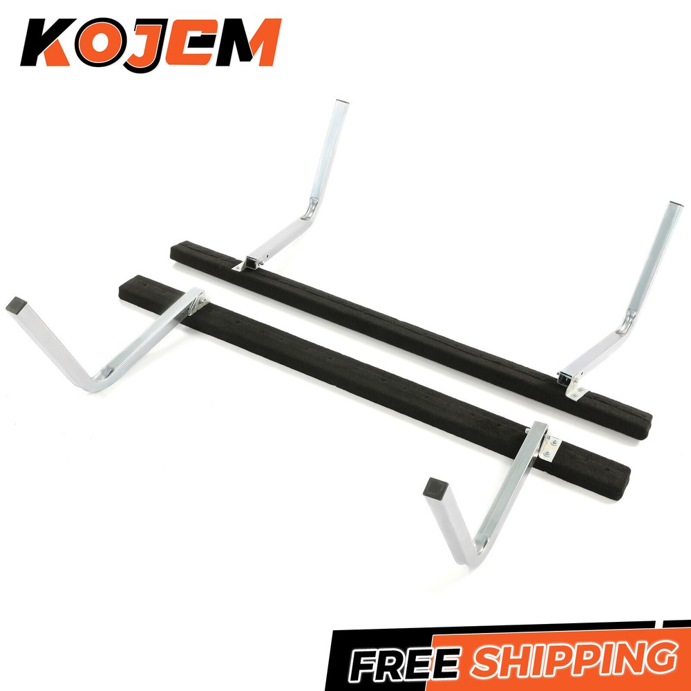 5' Adjustable Boat Trailer Guide Bunk Board Bunkboard Guide-On Rails Zinc-Plated