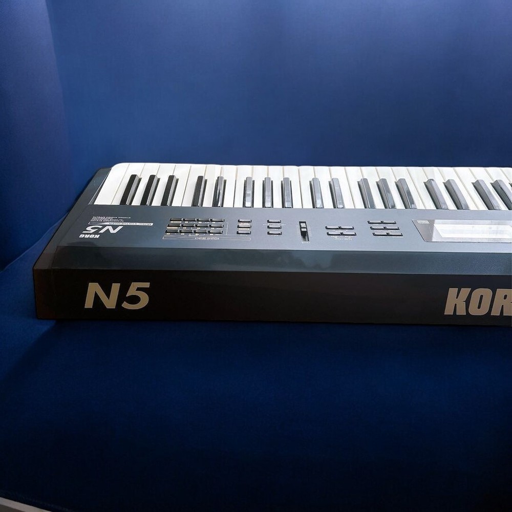 Korg N5 61-Key Synthesizer Expanded Performance Keyboard Black Tested