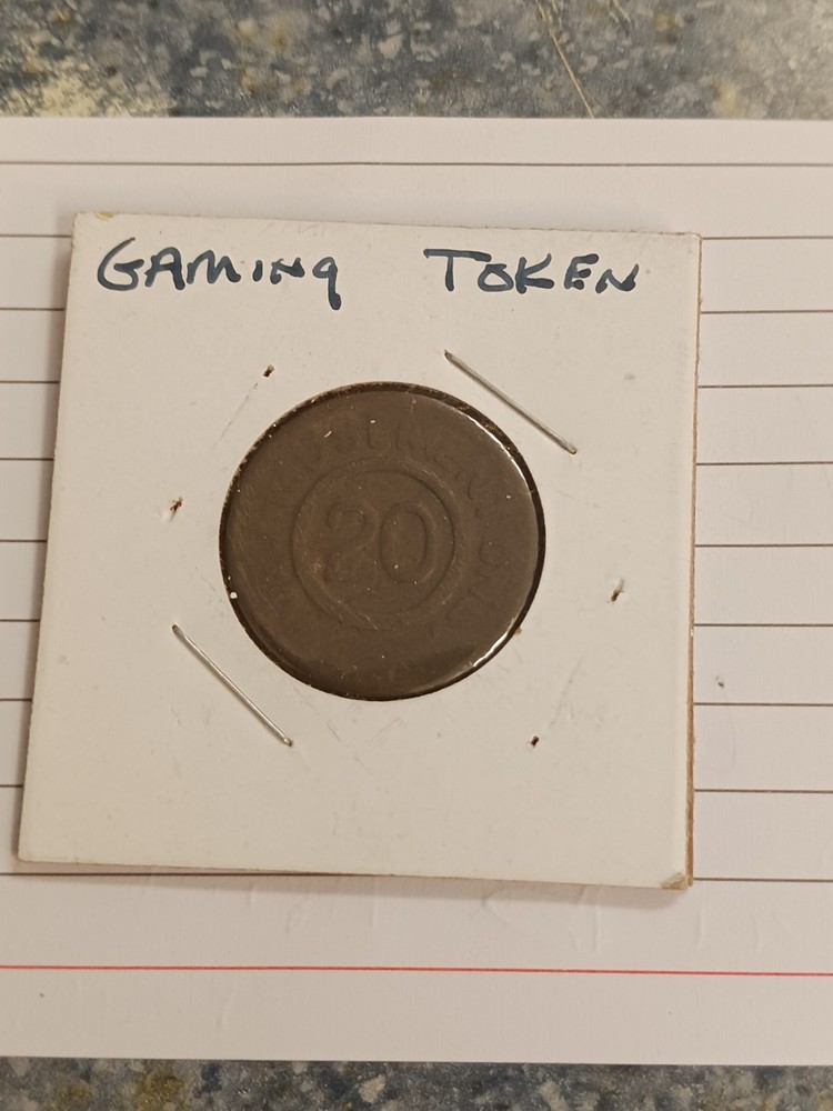Gaming Token Vintage 20