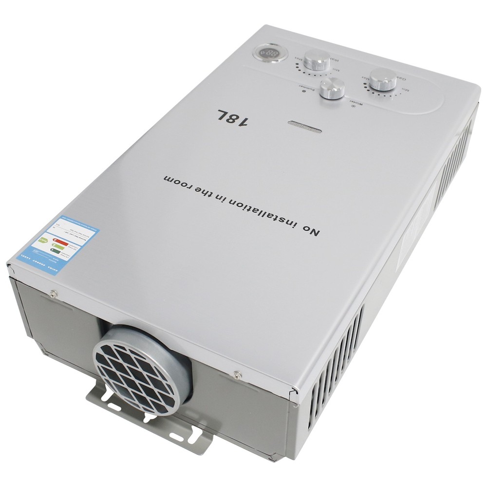 18L 5GPM LPG Propane Gas Hot Water Heater Tankless On-Demand Instant Boiler 36KW