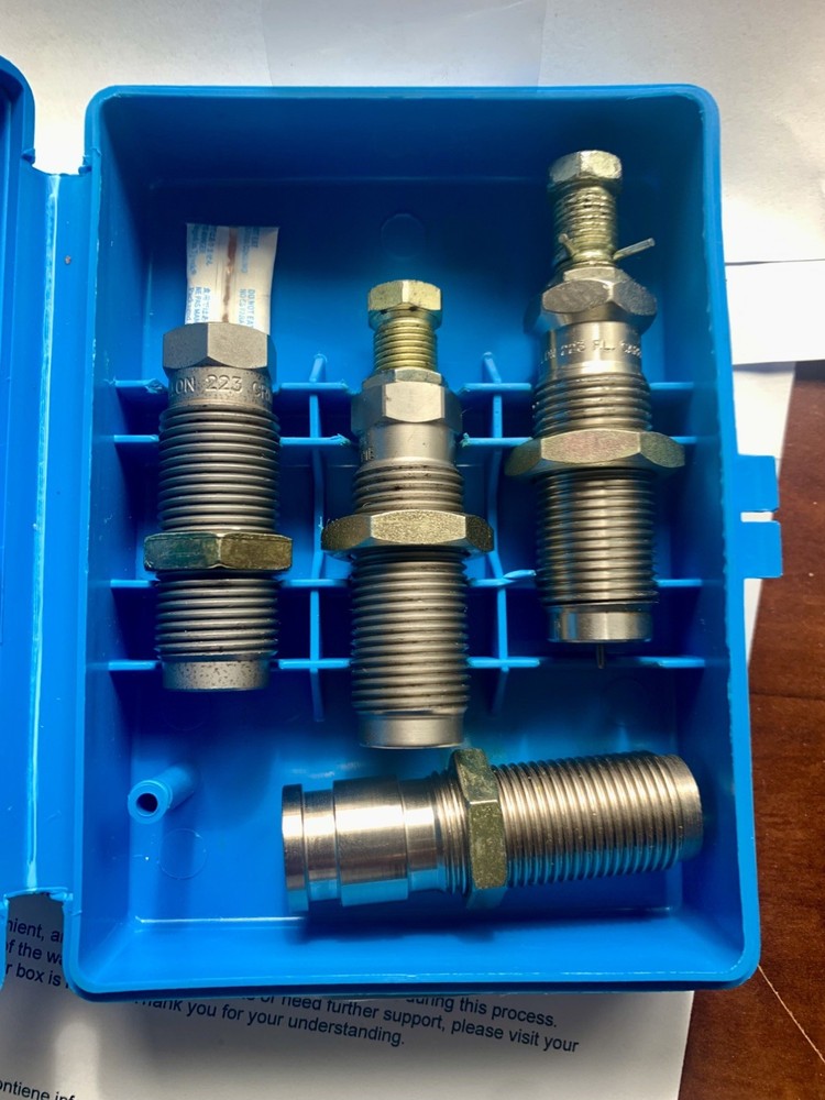 Dillon Precision Progressive 3 Die Set Carbide 223 10096