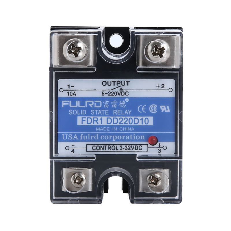 FULRD single-phase solid state relay DC-DC FDR1 DD220D10 10A SSR-10DD