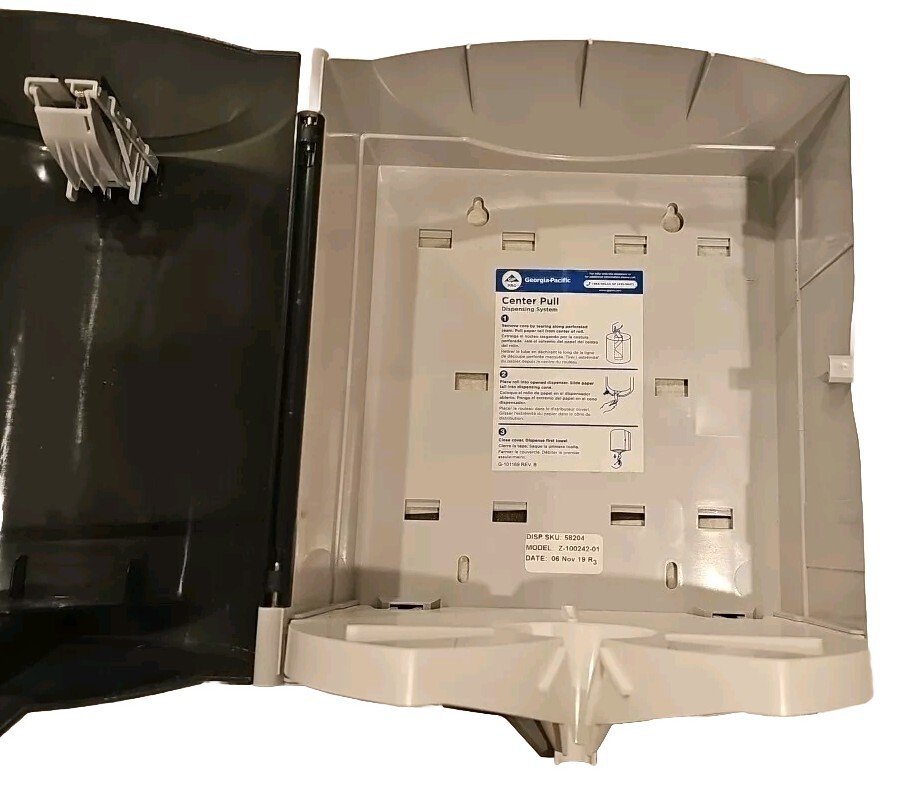 Georgia Pacific Professional SofPull Center Pull Hand Towel Dispenser - Smoke