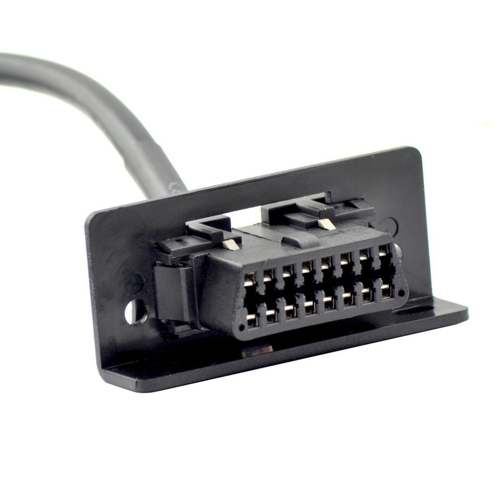 Underdash Mount OBD II Splitter Extension Y Cable J1962 for GPS Tracking Devices
