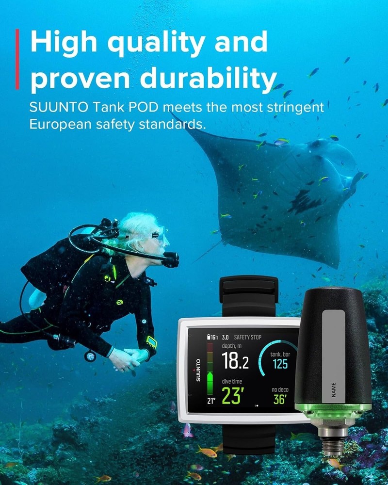 Authentic SUUNTO Tank POD Wireless Tank Pressure Transmitter for Dive Computers