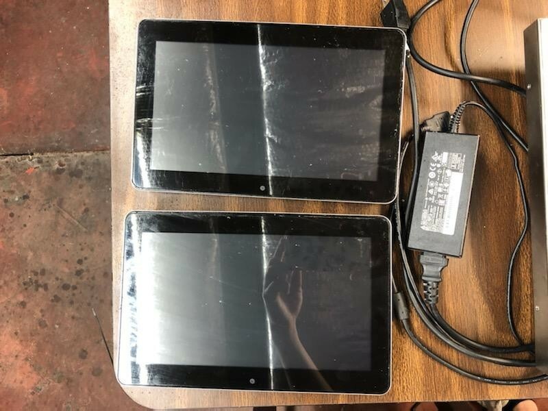 QSR Touch Kitchen Screens, Touch Server Screens, and Power Supply