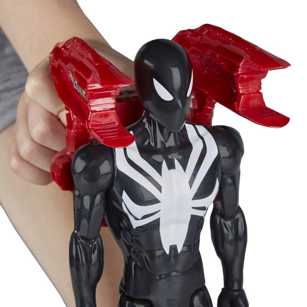Spider-Man Titan Hero Series Web Warriors: Black Suit Medium,