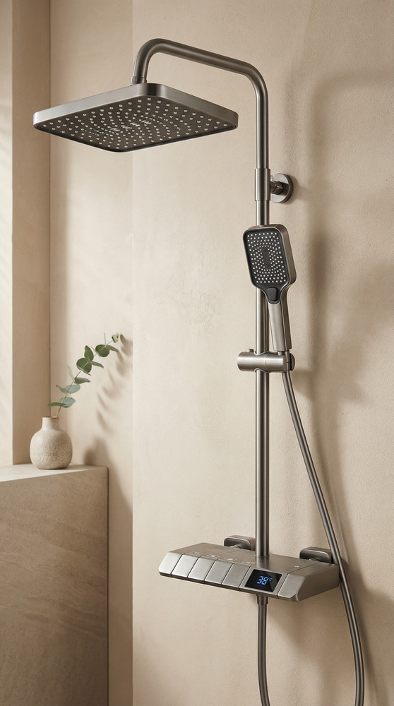 Premium Digital Rainfall Shower System