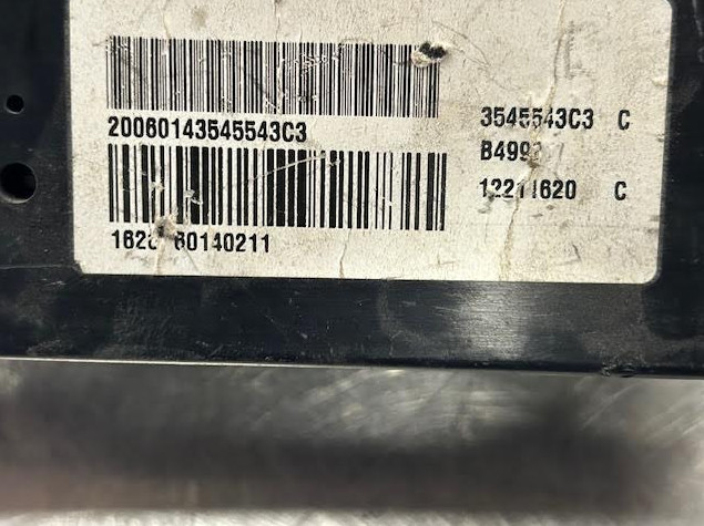 INTERNATIONAL 3545543C3 CLIMATE CONTROL MODULE
