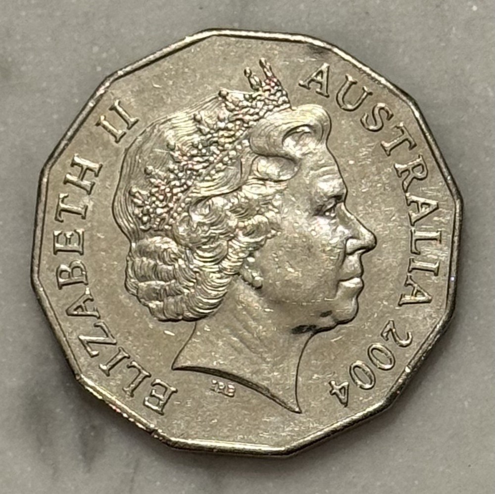 2004 Australia Student Design Commemorative 50 Cents - XF - Extremely Fine