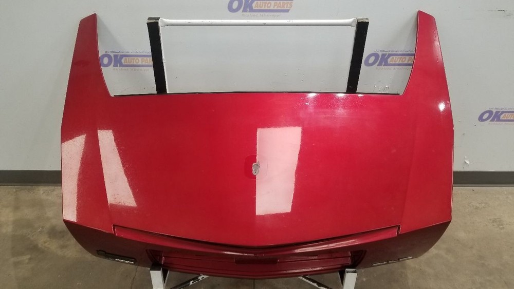 05 CADILLAC XLR REAR TRUNK HATCH DECKLID ASSEMBLY RED