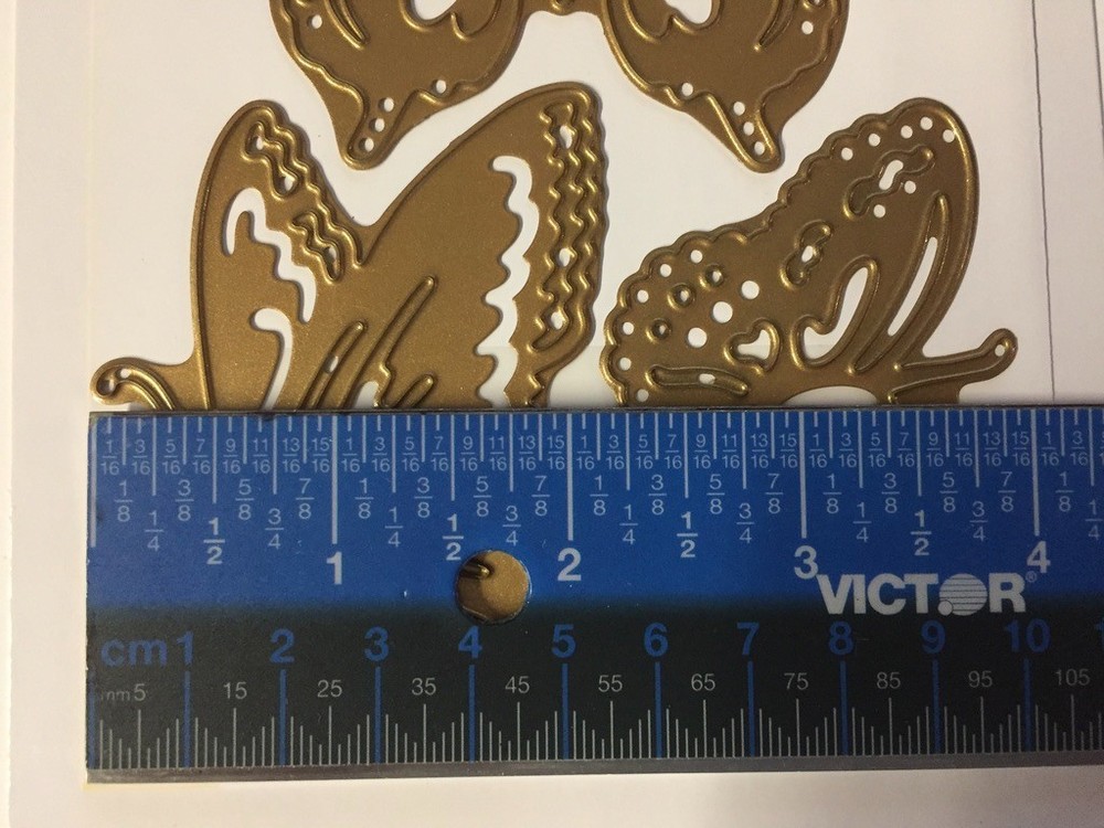 Anna Griffin / Cuttlebug BUTTERFLY TRIO Cut & Emboss DIE SET ***NEW***