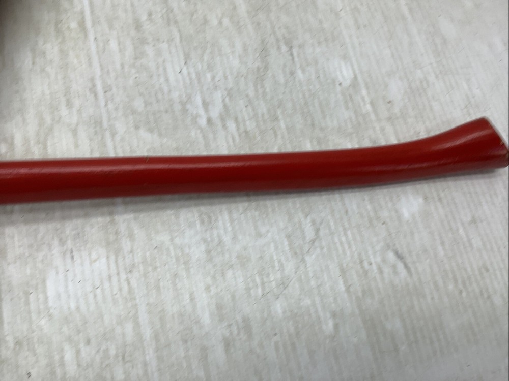 vintage Collins "connie" pattern axe red