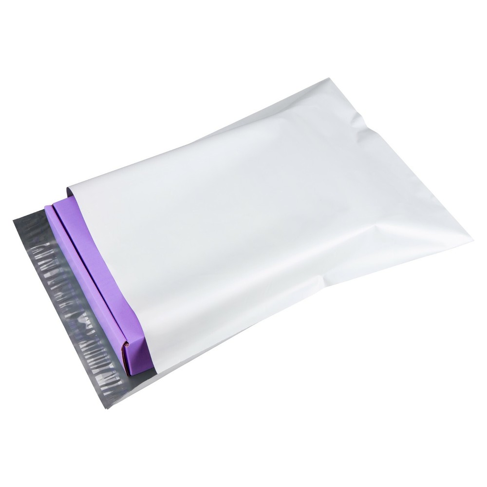KSK Packaging 6" x 9" Plain Poly Mailers Shipping Envelopes 2.35MIL