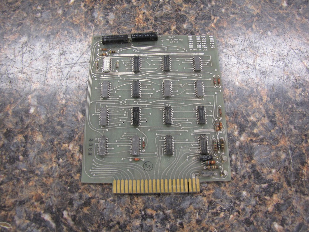 Vintage Early DATA PRINTER CORP 2607 VF Control Logic Computer Board