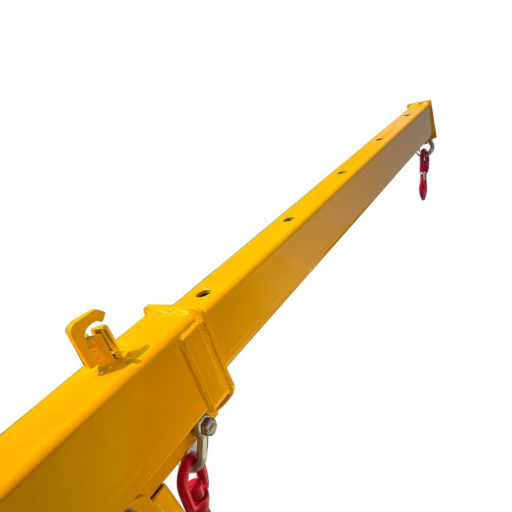 4400lbs Adjustable Forklift Mobile Crane, Lifting Forklift Extension Attachments