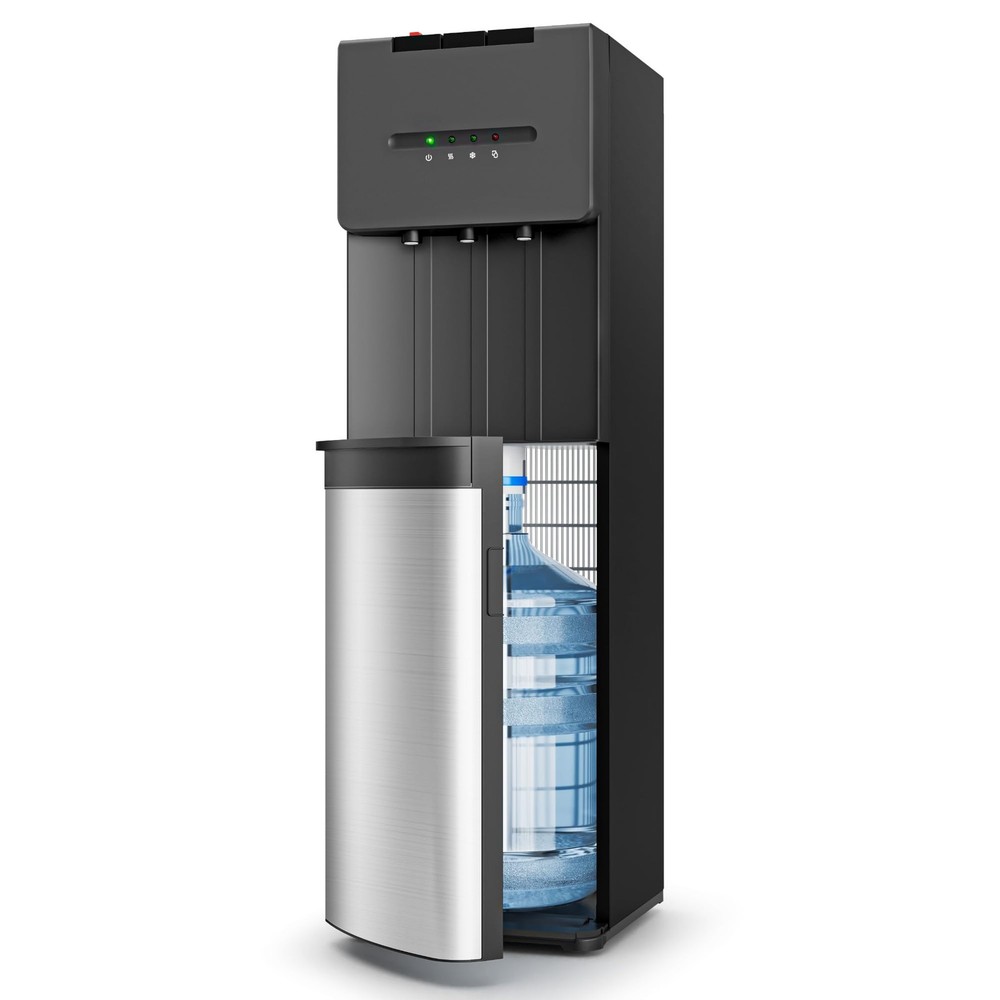 Bottom Loading Water Cooler Dispenser for 5 Gallon Bottle, 3 Temperature Sett...