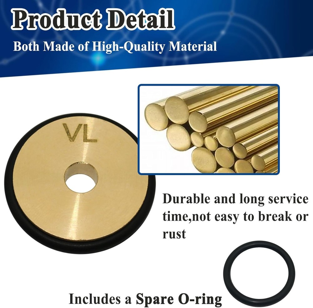 77707-1461 Brass Natural Gas to Propane Conversion Kit with Gasket
