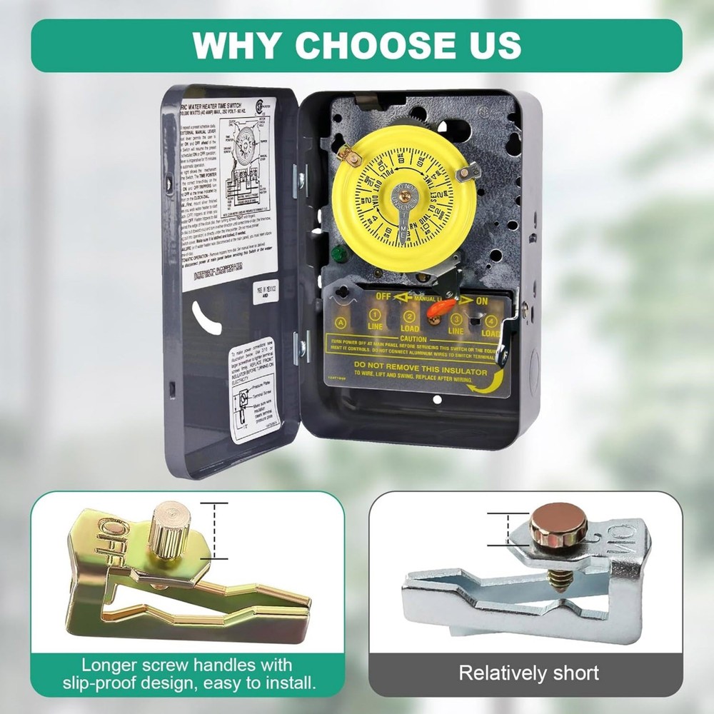 For Intermatic Electrical Timer Tripper Components 156T1978A Kit with Screws