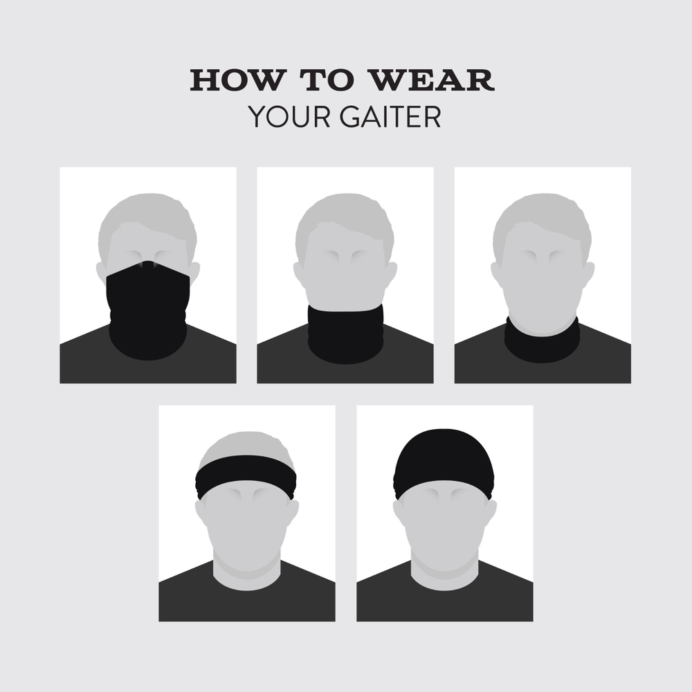 Buffalo Outdoors® Neck/Face Gaiter - Available in Multiple Colors!