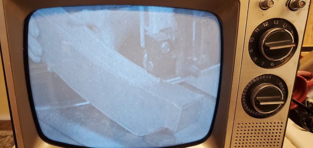 Vintage RCA Woodgrain Solid State Television 12"