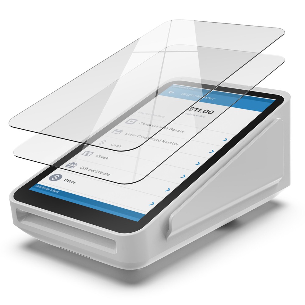 Square Terminal Screen Protector Tempered Glass