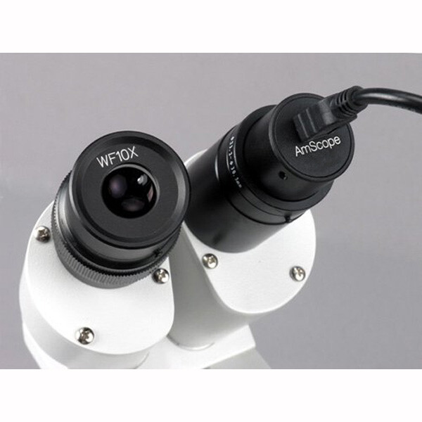 AmScope 2MP USB Still/Live Video Microscope Digital Camera Imager +Calibrate Kit