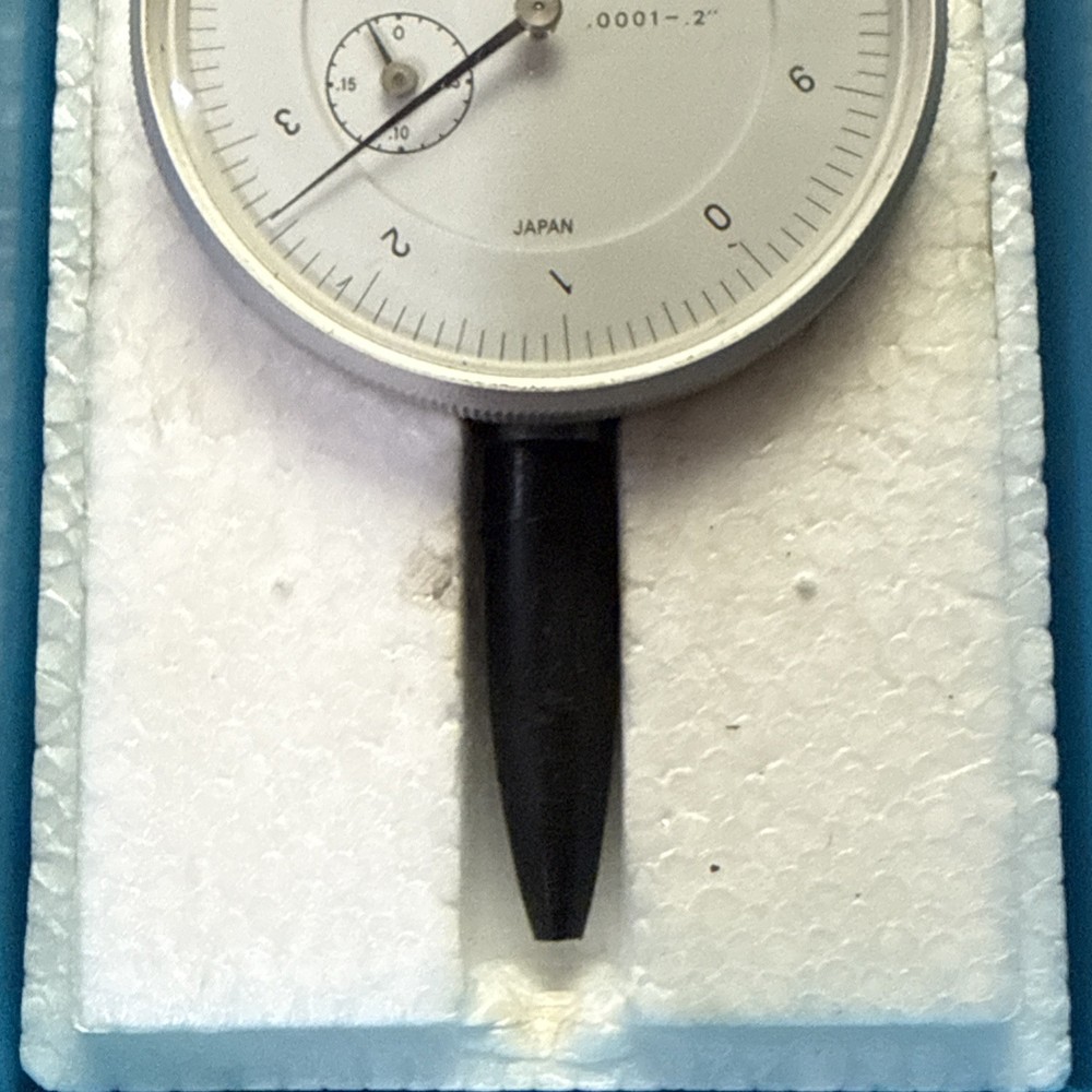 Draper Dial Indicator TI-1305 .0001-.2” Original Box