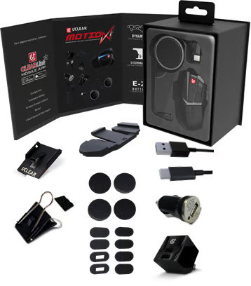 U-Clear Motion Infinity Helmet Communicator - Single Unit Motorcycle 180510