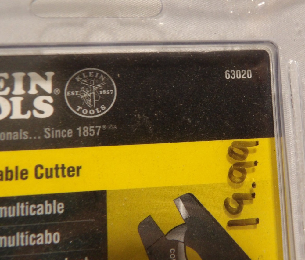 Klein tools-Wire stripper/cutter #11046 & Multi Cable Cutter #63020