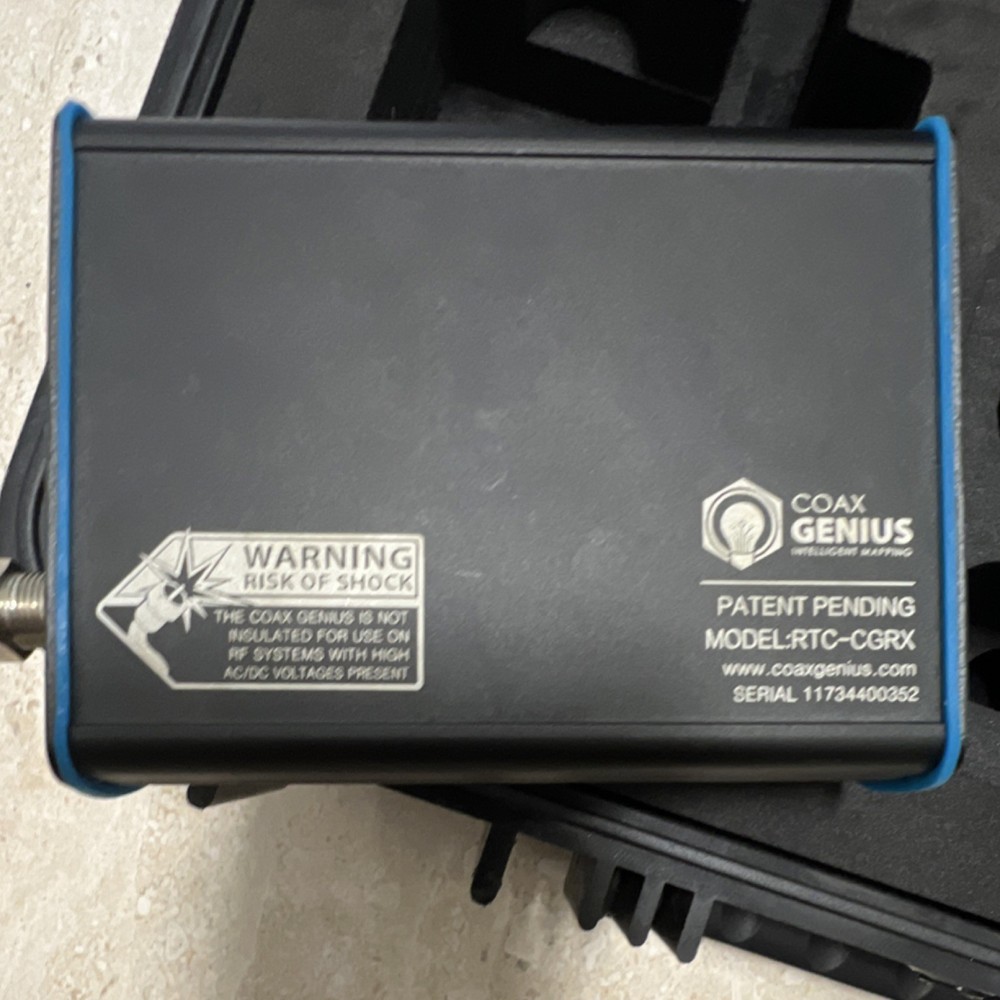 Coax Genius RTC-CGRX Intelligent Mapping Multipurpose Tool Kit