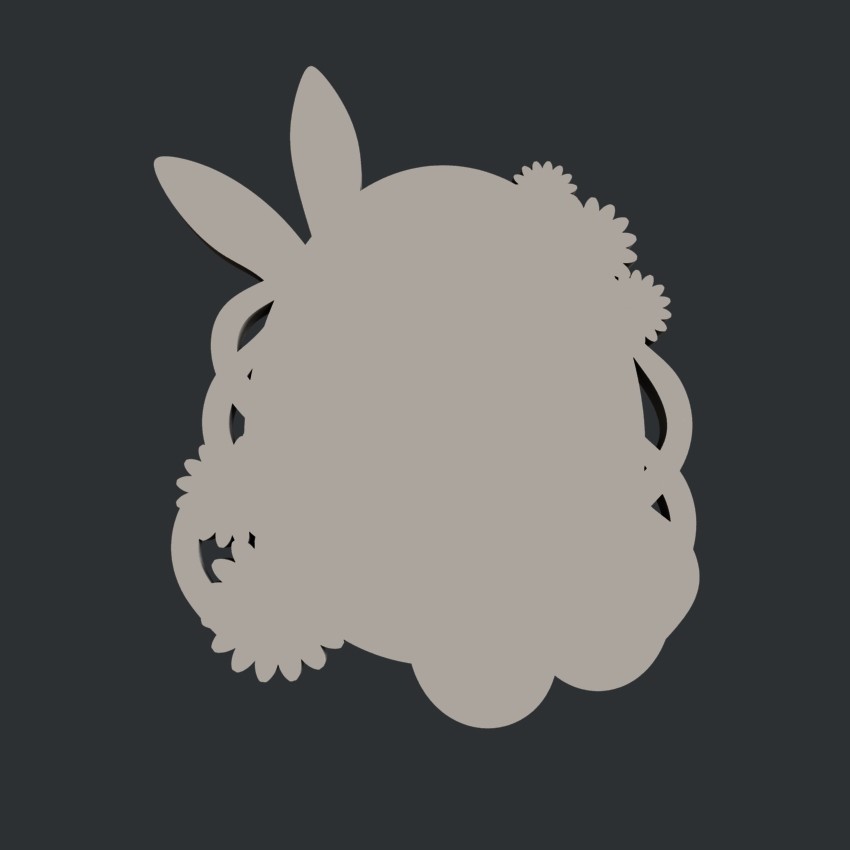 3d STL models for CNC, Artcam, Aspire, relief Easter