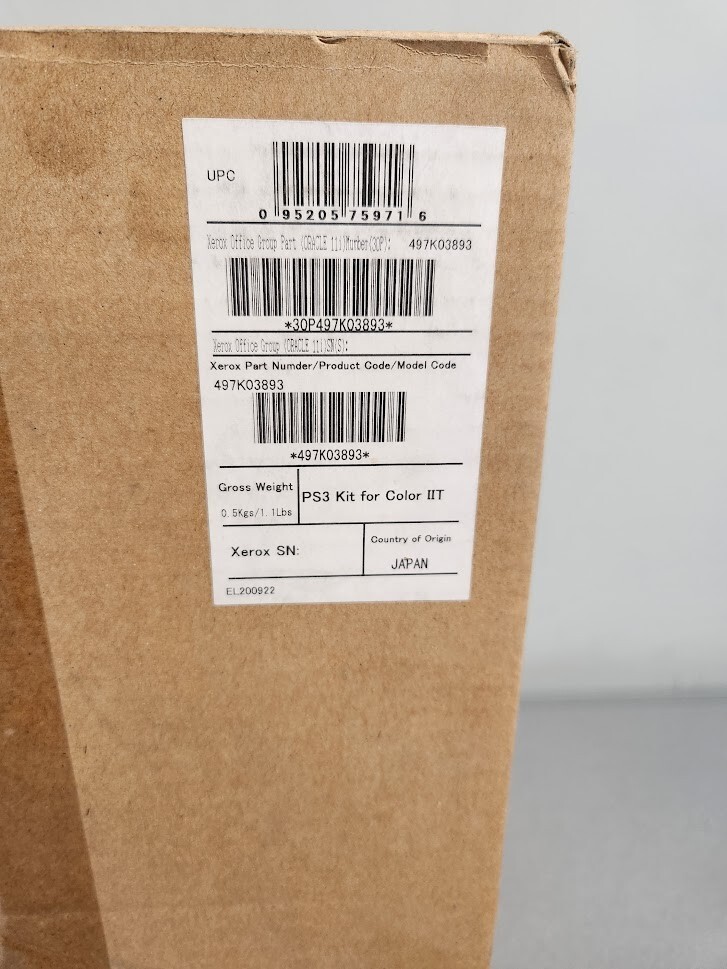 Xerox 497K03893 Postscript 3 Kit For Color Scanning WorkCentre 5225/5230