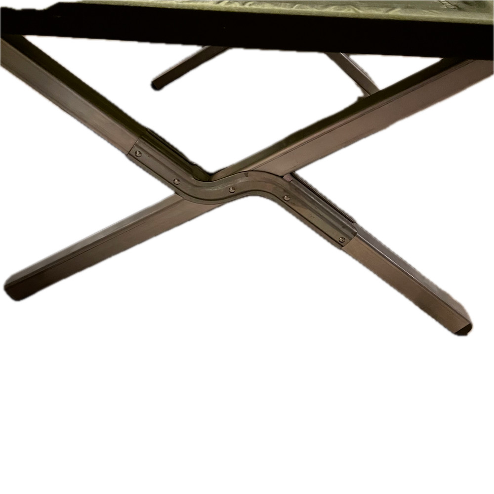 US Army Military Issue Sleeping Cot Compact Lightweight Foldable Aluminum Frame