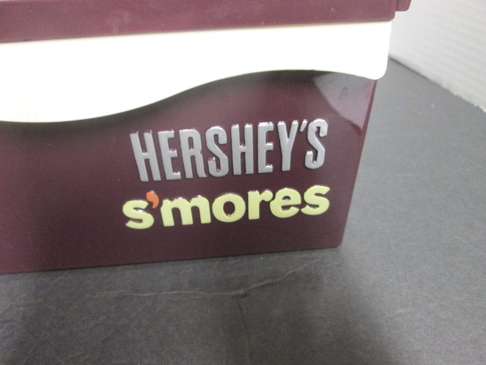 Hershey's Chocolate S'Mores Caddy Carry Case Camping Box Storage