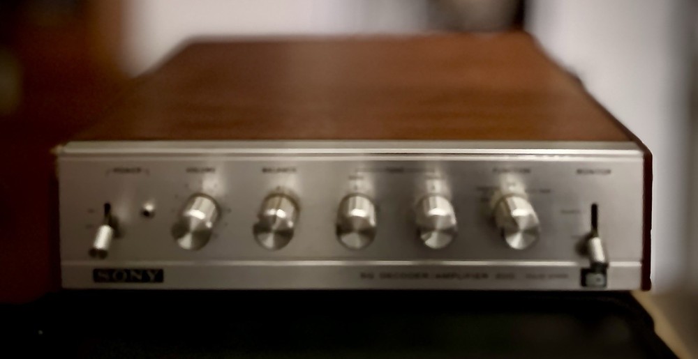 Vintage Sony SQA-200 Rare 4 Channel Quadraphonic Amplifier / SQ Decoder Tested