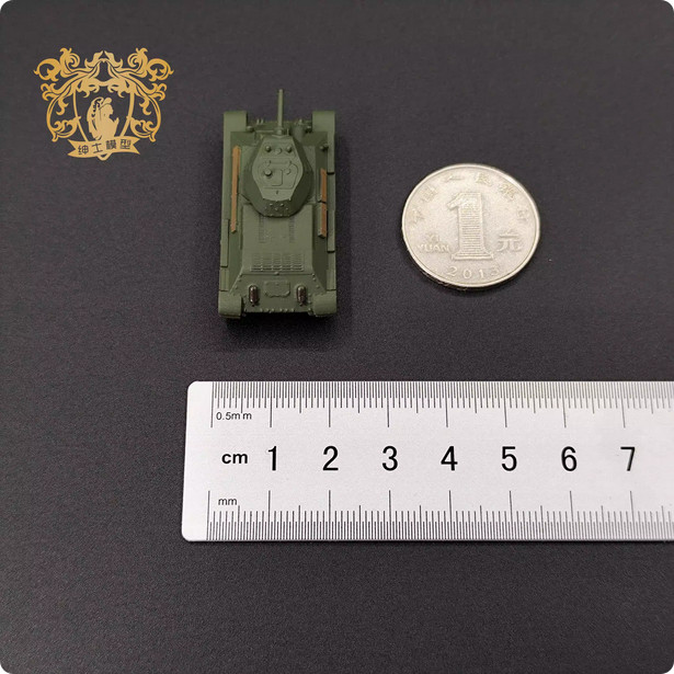 1/144 Scale T-34/76 Model 1940 Soviet Medium Tank 3D Printed Model