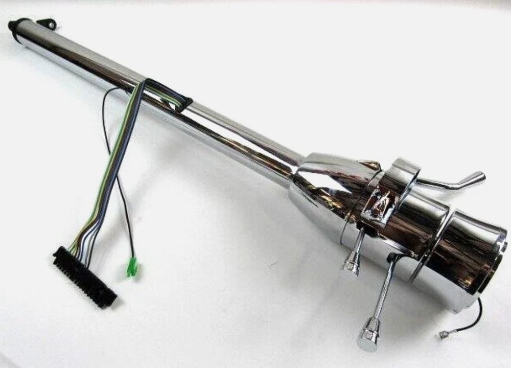 Chevy Gm Universal 30'' Tilt Automatic Steering Column  Chrome S81003C