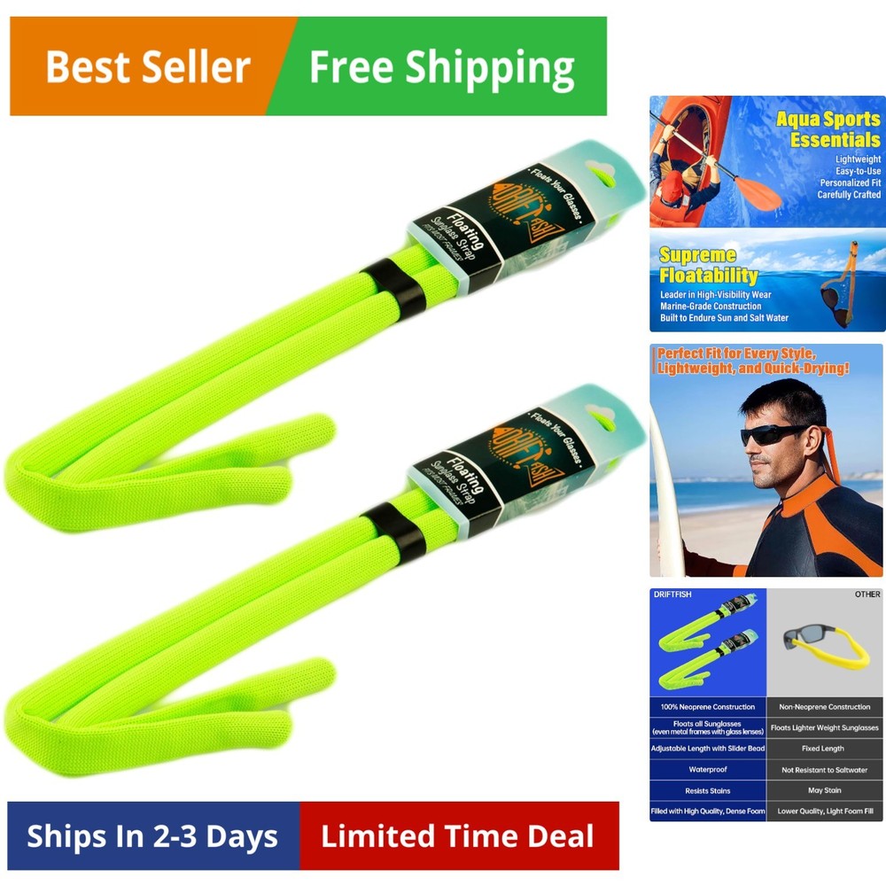 Neoprene Floating Sunglass Strap | Float Large Sunglasses
