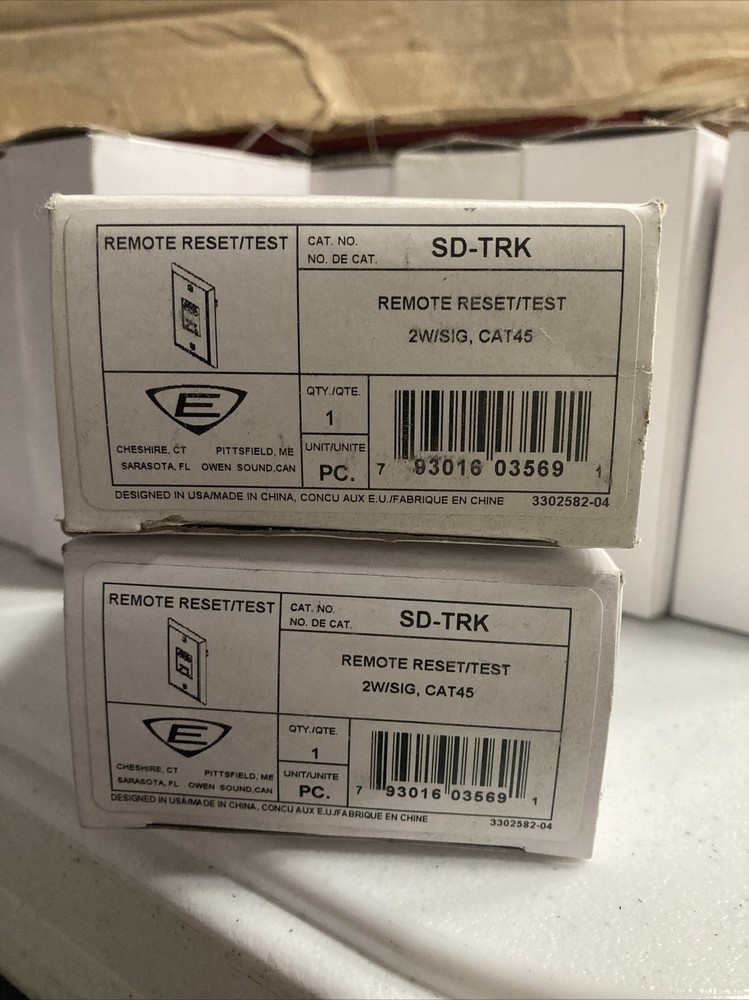 New EDWARDS SD-TRK Remote Reset Test